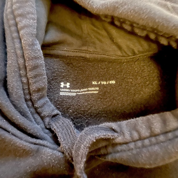 Men’s Loose Fit Under Armour Rival Hoodie - Picture 2 of 2